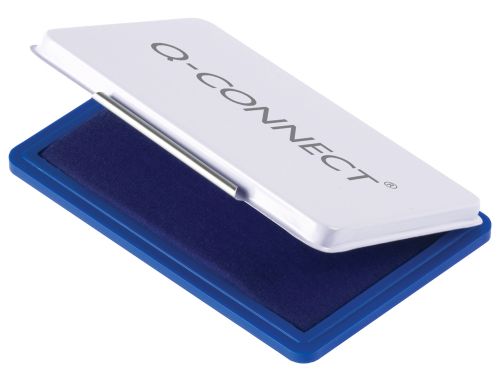 Almofada para carimbo q-connect 126x81 mm azul , Q-connect , 150750 , 5705831154384